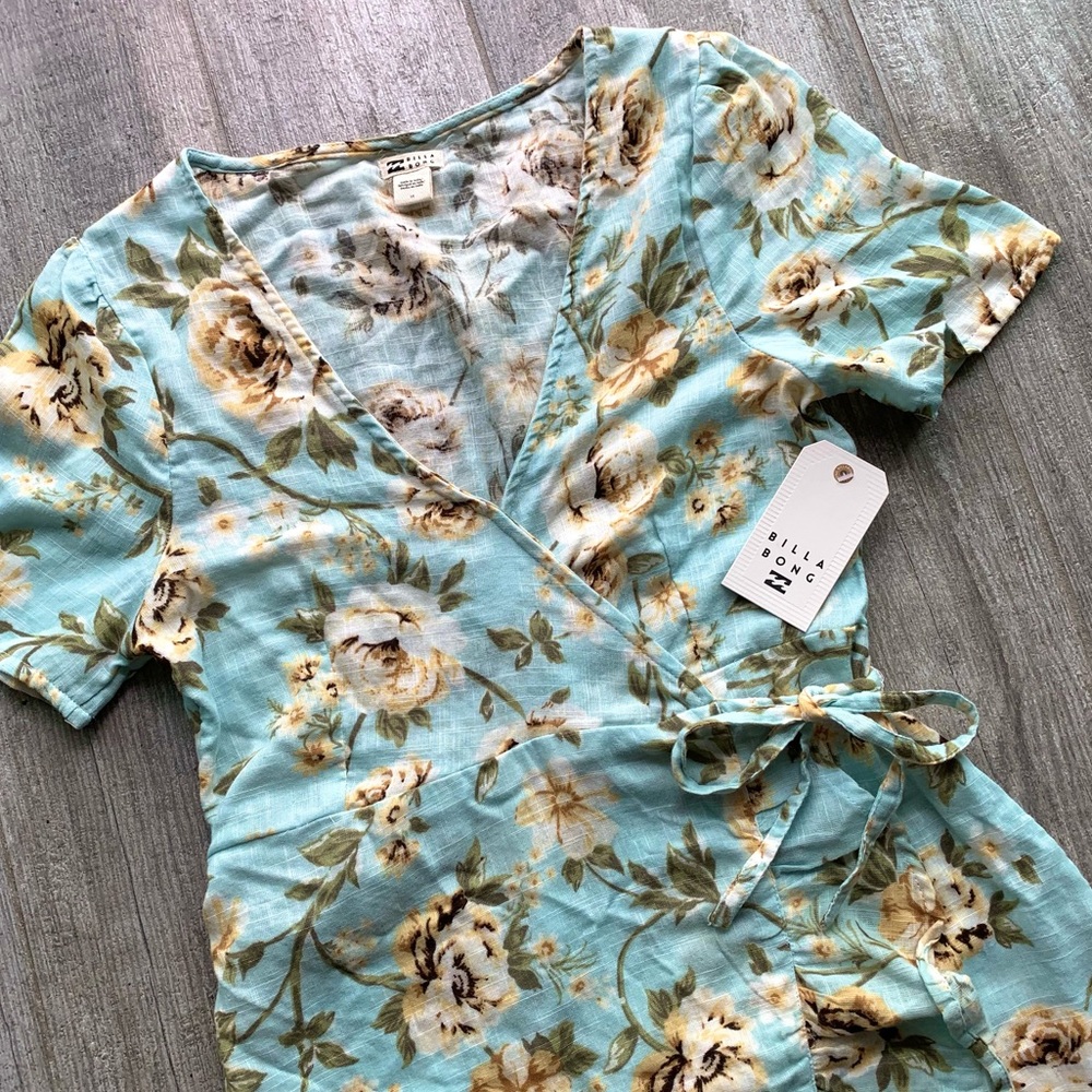 🔥🔥BILLABONG - LAGUNA WRAP DRESS🔥🔥 - Picture 8 of 11